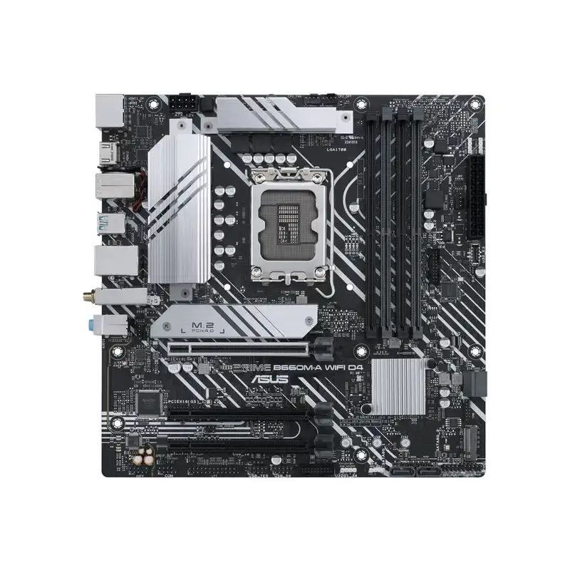 ASUS PRIME B660M-A WIFI D4 - Carte-mère - micro ATX - Socket LGA1700 - B660 Chipset - USB 3.2 Gen 1... (90MB1AE0-M1EAY0)_1