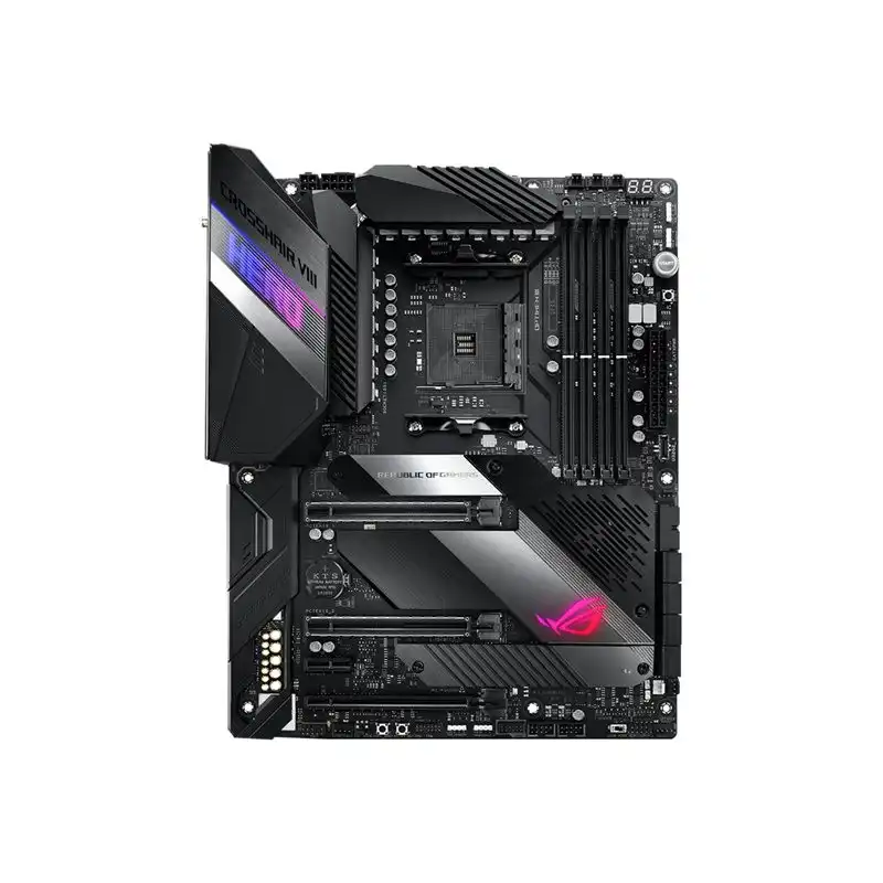 ASUS ROG Crosshair VIII Hero (WI-FI) - Carte-mère - ATX - Socket AM4 - AMD X570 Chipset - USB-C Gen... (90MB10T0-M0EAY0)_1