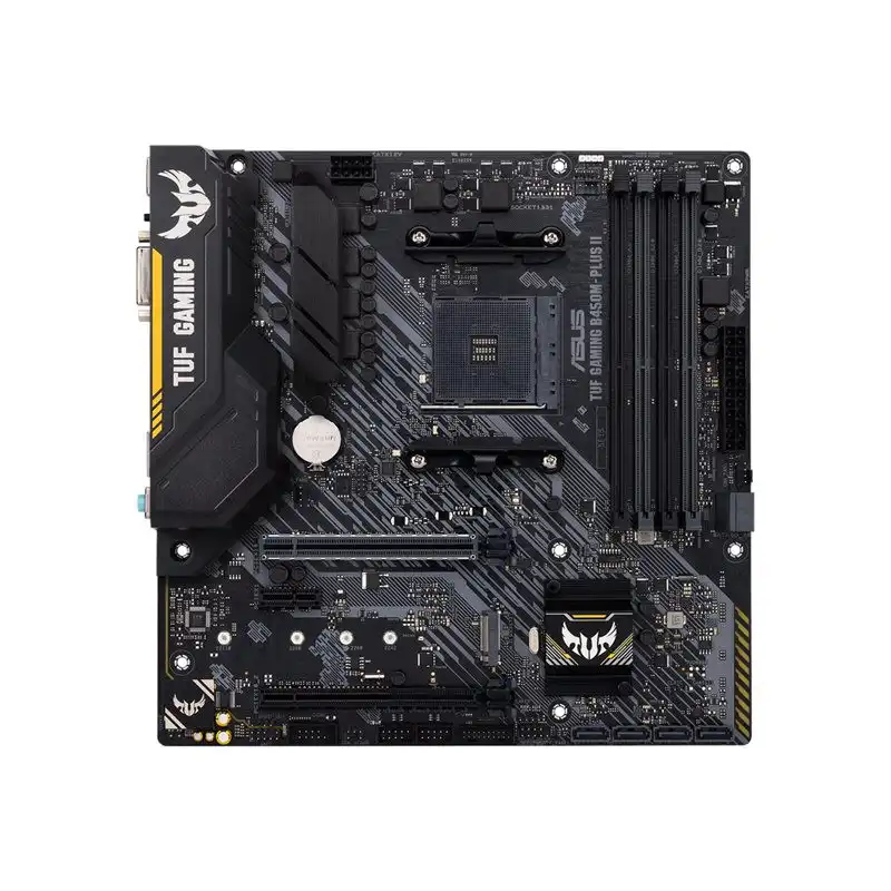 ASUS TUF GAMING B450M-PRO II - Carte-mère - micro ATX - Socket AM4 - AMD B450 Chipset - USB-C Gen2,... (90MB1610-M0EAY0)_1