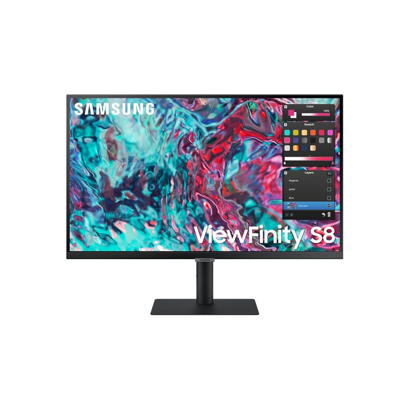 S80TB Series - écran LED - 27" - 3840 x 2160 4K UHD (2160p) @ 60 Hz - IPS - 350 cd - m² - 1000:... (LS27B800TGUXEN)_1