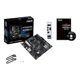 ASUS PRIME A520M-A II - Carte-mère - micro ATX - Socket AM4 - AMD A520 Chipset - USB 3.2 Gen 1 - Gi... (90MB17H0-M0EAY0)_5