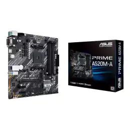 ASUS PRIME A520M-A - Carte-mère - micro ATX - Socket AM4 - AMD A520 Chipset - USB 3.2 Gen 1 - Gigab... (90MB14Z0-M0EAY0)_6