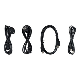 Écran LED - 15" - écran tactile - 1024 x 768 - TN - 370 cd - m² - 800:1 - 8 ms - HDMI, VGA - haut-... (T1521MSC-B2)_15