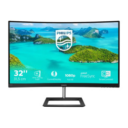 Écran LED - incurvé - 32" (31.5" visualisable) - 1920 x 1080 Full HD (1080p) @ 75 Hz - VA - 250 cd -... (322E1C/00)_1