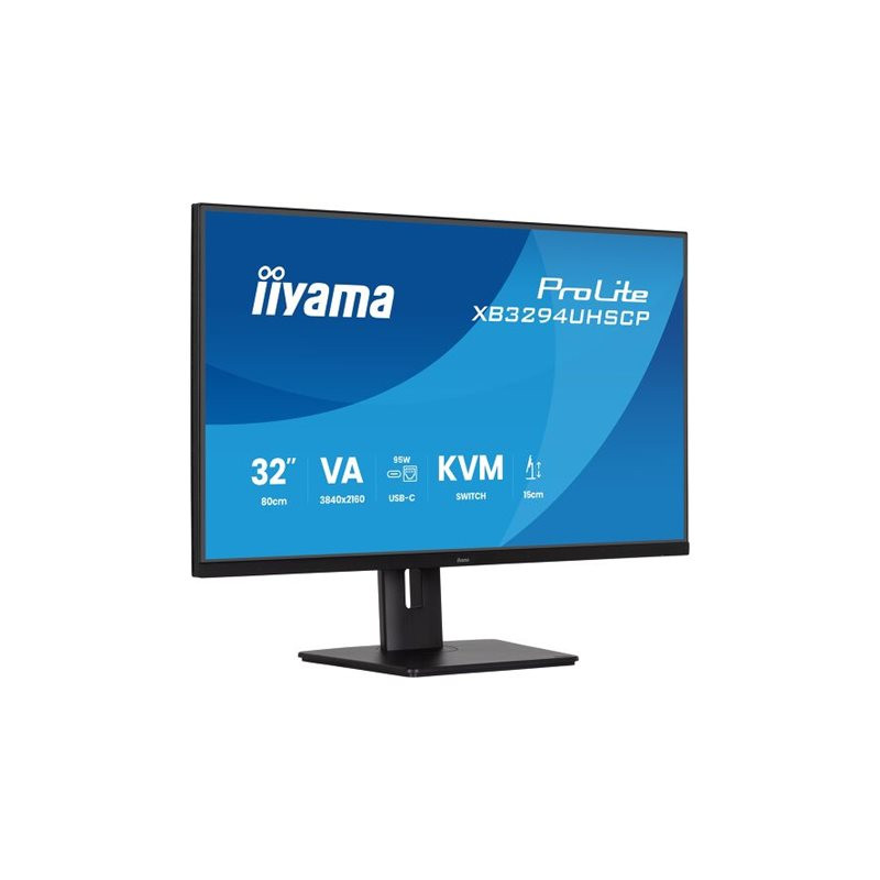 Écran LED - 31.5" - 3840 x 2160 4K @ 60 Hz - VA - 400 cd - m² - 3000:1 - 2 ms - HDMI, DisplayPo... (XB3294UHSCP-B1)_1