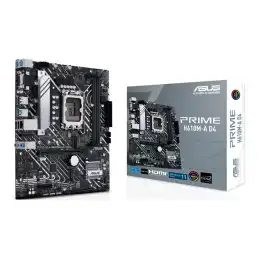 ASUS PRIME H610M-A D4 - Carte-mère - micro ATX - Socket LGA1700 - H610 Chipset - USB 3.2 Gen 1, USB... (90MB19P0-M0EAY0)_6