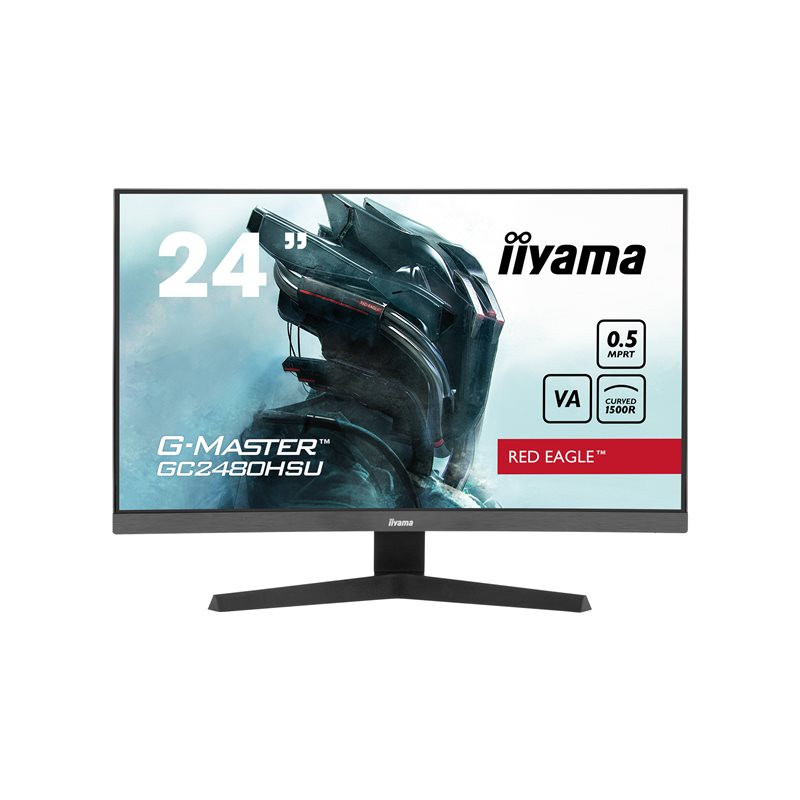 Écran LED - jeux - incurvé - 24" (23.6" visualisable) - 1920 x 1080 Full HD (1080p) @ 180 Hz - VA... (GC2480HSU-B1)_1