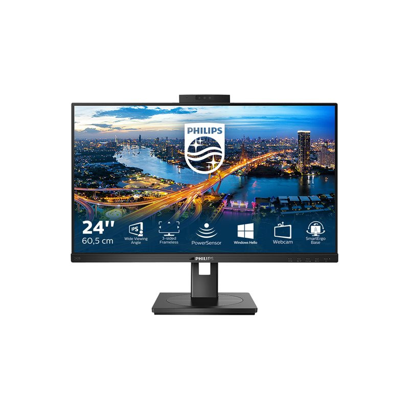 Écran LED - 24" - 1920 x 1080 Full HD (1080p) @ 75 Hz - IPS - 250 cd - m² - 1000:1 - 4 ms - HDMI, DV... (242B1H/00)_1