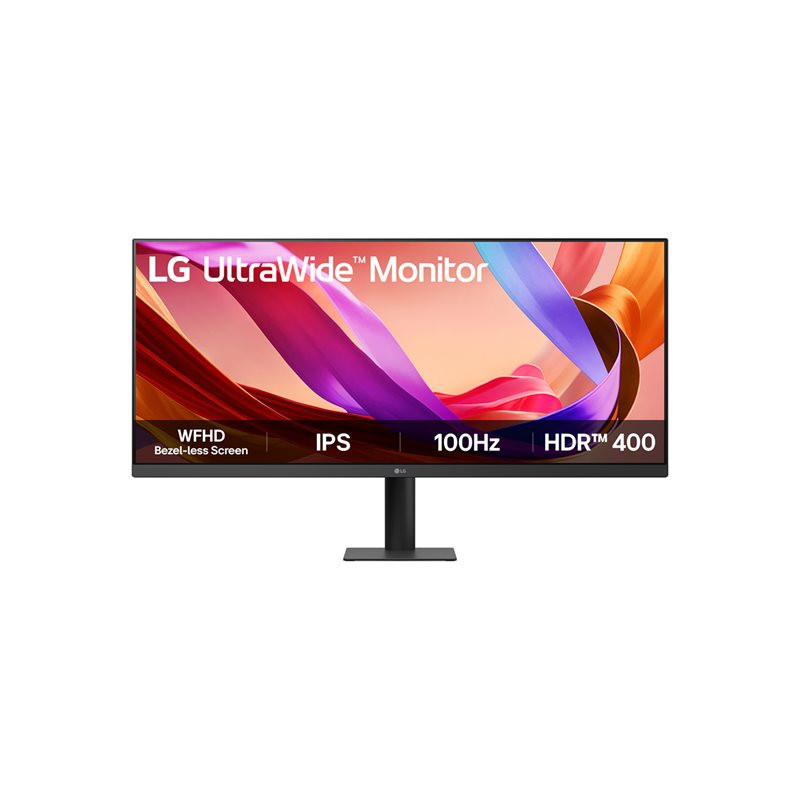 Écran LED - 34" - 2560 x 1080 UWFHD @ 100 Hz - IPS - 400 cd - m² - 1000:1 - DisplayHDR 400 - 1 ms - ... (34U511A-B)_1