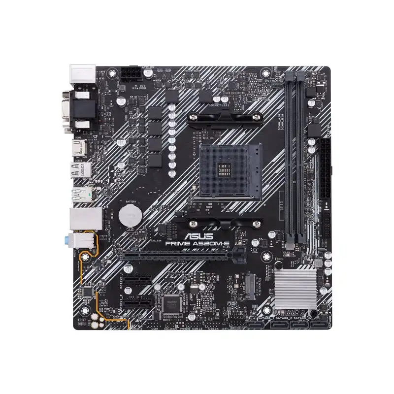 ASUS PRIME A520M-E - Carte-mère - micro ATX - Socket AM4 - AMD A520 Chipset - USB 3.2 Gen 1, USB 3.... (90MB1510-M0EAY0)_1