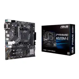 ASUS PRIME A520M-E - Carte-mère - micro ATX - Socket AM4 - AMD A520 Chipset - USB 3.2 Gen 1, USB 3.... (90MB1510-M0EAY0)_2