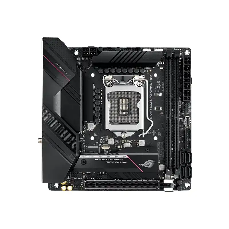 ASUS ROG STRIX B560-I GAMING WIFI - Carte-mère - mini ITX - Socket LGA1200 - B560 Chipset - USB-C G... (90MB16Y0-M0EAY0)_1