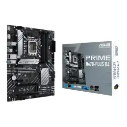 ASUS PRIME H670-PLUS D4 - Carte-mère - ATX - Socket LGA1700 - H670 Chipset - USB-C Gen2, USB 3.2 Ge... (90MB18W0-M0EAY0)_5