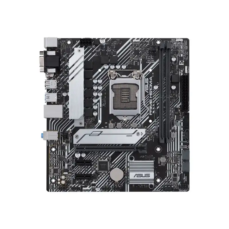 ASUS PRIME H510M-A - Carte-mère - micro ATX - Socket LGA1200 - H510 Chipset - USB 3.2 Gen 1 - Gigab... (90MB17C0-M0EAY0)_1