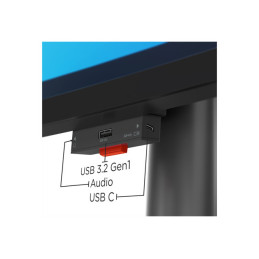 Écran LED - incurvé - 40" (39.7" visualisable) - 5120 x 2160 WUHD @ 75 Hz - IPS - 300 cd - m² - 100... (62C1GAT6EU)_13