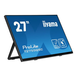 Écran LED - 27" - écran tactile - 2560 x 1440 WQHD @ 75 Hz - IPS - 400 cd - m² - 1000:1 - 5 ms - H... (T2755QSC-B1)_6