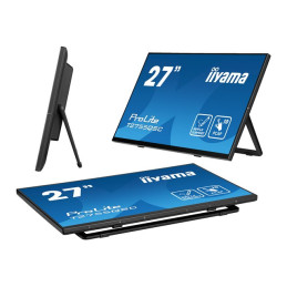 Écran LED - 27" - écran tactile - 2560 x 1440 WQHD @ 75 Hz - IPS - 400 cd - m² - 1000:1 - 5 ms - H... (T2755QSC-B1)_9