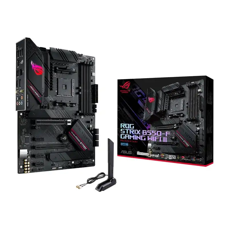 ASUS ROG STRIX B550-F GAMING WIFI II - Carte-mère - ATX - Socket AM4 - AMD B550 Chipset - USB-C Gen... (90MB19V0-M0EAY0)_1