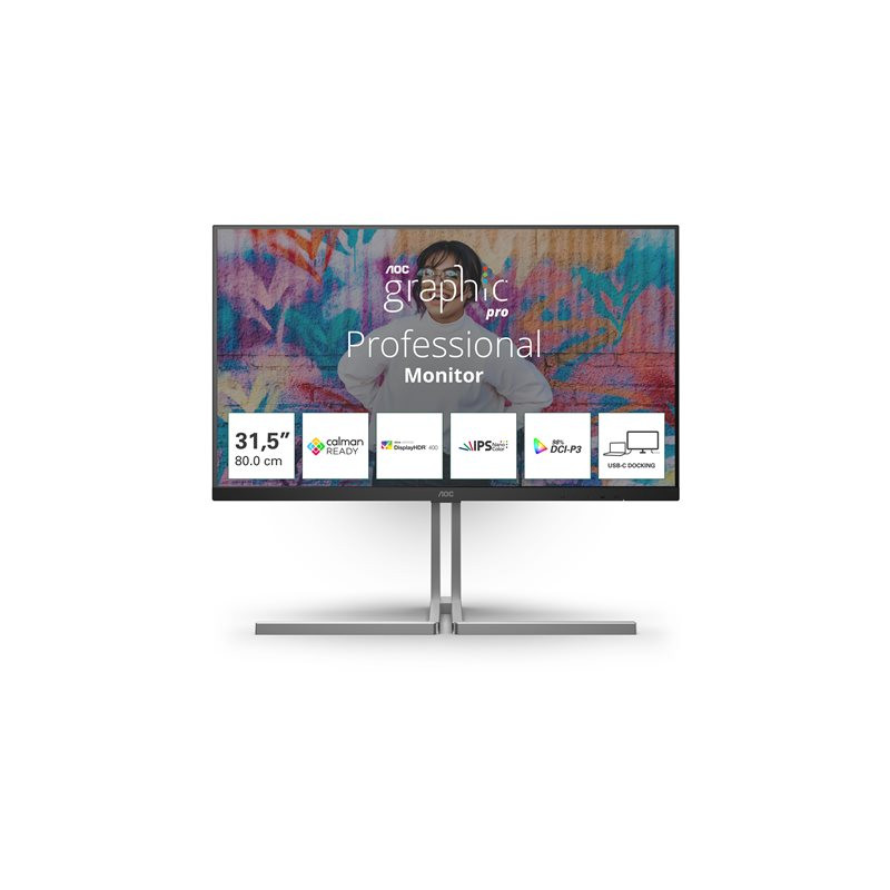 Graphic Pro Series - écran LED - 32" (31.5" visualisable) - 3840 x 2160 4K @ 60 Hz - Nano IPS - 400 cd... (U32U3CV)_1