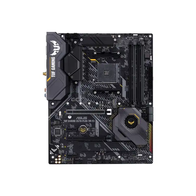 ASUS TUF GAMING X570-PLUS (WI-FI) - Carte-mère - ATX - Socket AM4 - AMD X570 Chipset - USB-C Gen2, ... (90MB1170-M0EAY0)_1