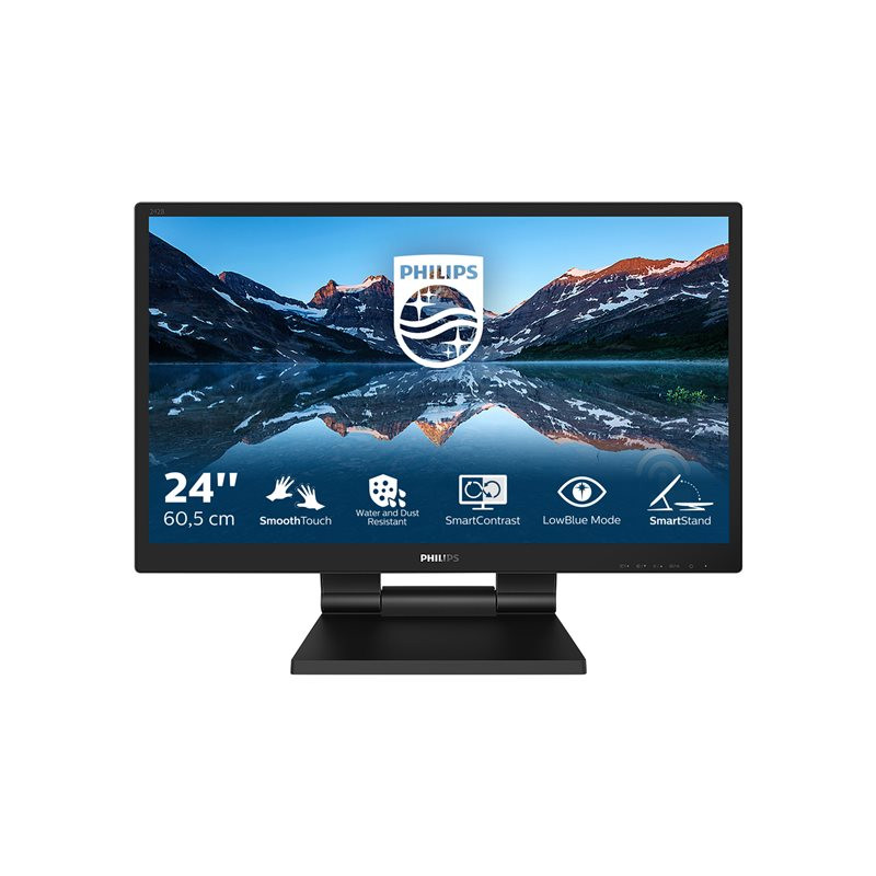 Écran LED - 24" - écran tactile - 1920 x 1080 Full HD (1080p) @ 60 Hz - IPS - 250 cd - m² - 1000:1 -... (242B9T/00)_1