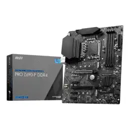 MSI PRO Z690-P DDR4 - Carte-mère - ATX - Socket LGA1700 - Z690 Chipset - USB 3.2 Gen 1, USB-C Gen 2x2 - 2... (7D36-004R)_3