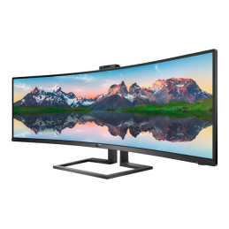 Écran LED - incurvé - 49" (48.8" visualisable) - 5120 x 1440 Dual Quad HD @ 60 Hz - VA - 450 cd - m²... (499P9H/00)_2