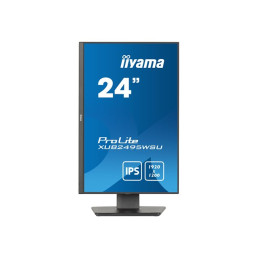 Écran LED - 24" (24.1" visualisable) - 1920 x 1200 WUXGA @ 75 Hz - IPS - 300 cd - m² - 1000:1 - ... (XUB2495WSU-B7)_2