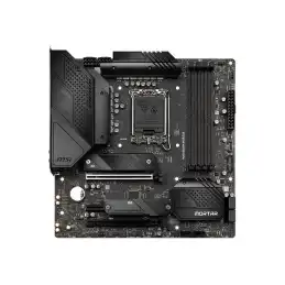 MSI - Carte-mère - micro ATX - Socket LGA1700 - B660 Chipset - USB-C Gen2, USB 3.2 Gen 1, USB 3.2 ... (MAG B660M MORTAR)_1