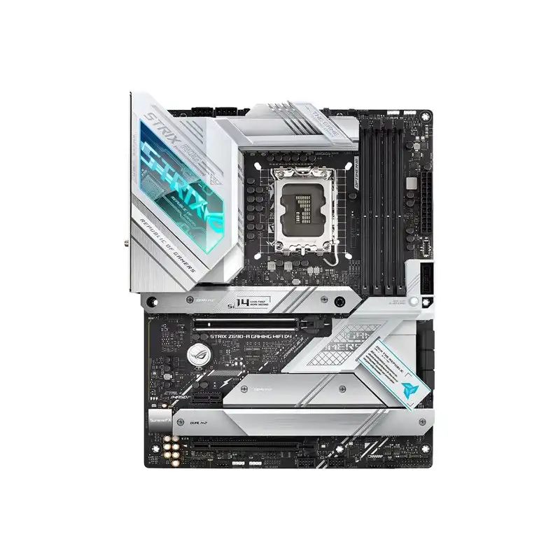 ASUS ROG STRIX Z690-A GAMING WIFI D4 - Carte-mère - ATX - Socket LGA1700 - Z690 Chipset - USB-C Gen... (90MB18K0-M0EAY0)_1