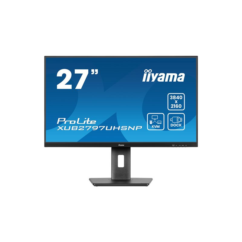 Écran LED - 27" - 3840 x 2160 4K @ 60 Hz - IPS - 350 cd - m² - 1300:1 - 4 ms - HDMI, DisplayPo... (XUB2797UHSNP-B1)_1