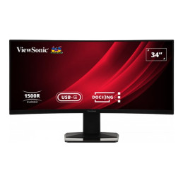 Écran LED - incurvé - 34" - 3440 x 1440 UWQHD @ 120 Hz - VA - 300 cd - m² - 3000:1 - HDR10 - 0.4 ms - ... (VG3419C)_2