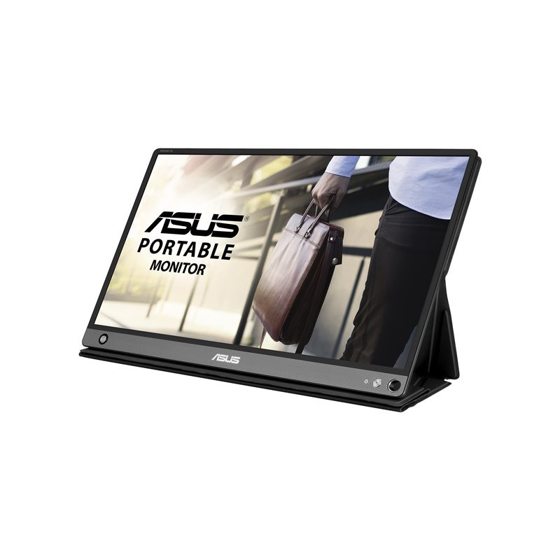 Écran LCD - 15.6" (16" visualisable) - portable - 1920 x 1080 Full HD (1080p) - IPS - 250 cd -... (90LM04T0-B01170)_1