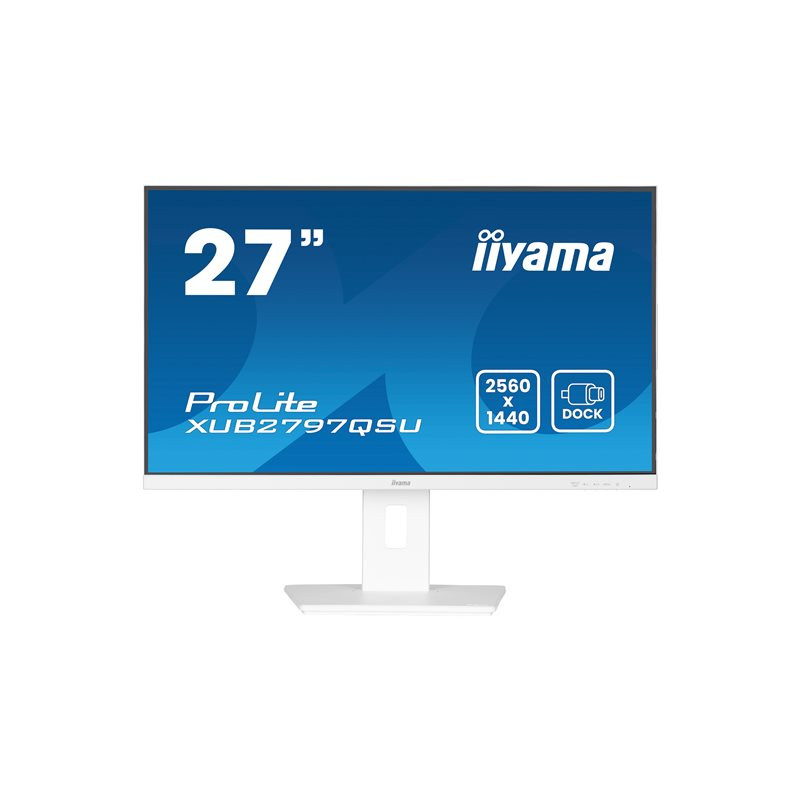 Écran LED - 27" - 2560 x 1440 QHD @ 100 Hz - IPS - 300 cd - m² - 1300:1 - 1 ms - HDMI, DisplayPo... (XUB2797QSU-W2)_1