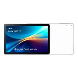 Tablette - Android 14 - 128 Go eMMC - 11" IPS (1920 x 1200) - Logement microSD - gris champagne (NT.LHQEF.001)_2