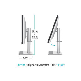 Écran LED - 27" - 3840 x 2160 4K UHD (2160p) @ 60 Hz - IPS - 400 cd - m² - 1200:1 - DisplayHDR 400 - 5 ... (MA270U)_8