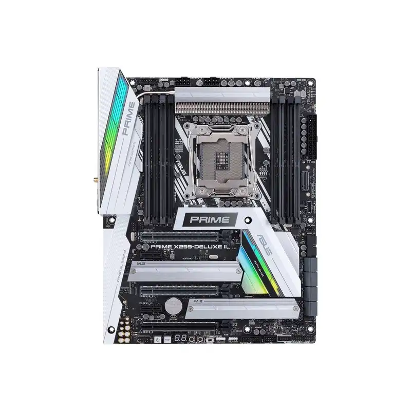 ASUS PRIME X299-DELUXE II - Carte-mère - ATX - LGA2066 Socket - X299 Chipset - USB 3.1 Gen 1, USB-C... (90MB0ZB0-M0EAY0)_1