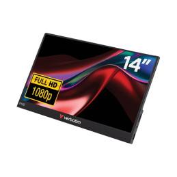 Verbatim MONITEUR TACTILE PORTABLE 14¨ Full HD 1080p PM14-IPS-1000:1-HDMI, 2xUSB-C-haut-parleurs (49591)_1