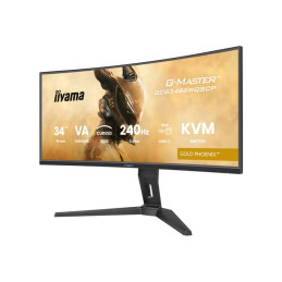 Écran LED - jeux - incurvé - 34" (31.4" visualisable) - 3440 x 1440 UWQHD @ 240 Hz - VA - 500 ... (GCB3486WQSCP-B1)_3