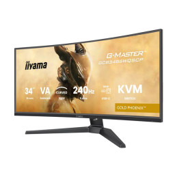 Écran LED - jeux - incurvé - 34" (31.4" visualisable) - 3440 x 1440 UWQHD @ 240 Hz - VA - 500 ... (GCB3486WQSCP-B1)_4