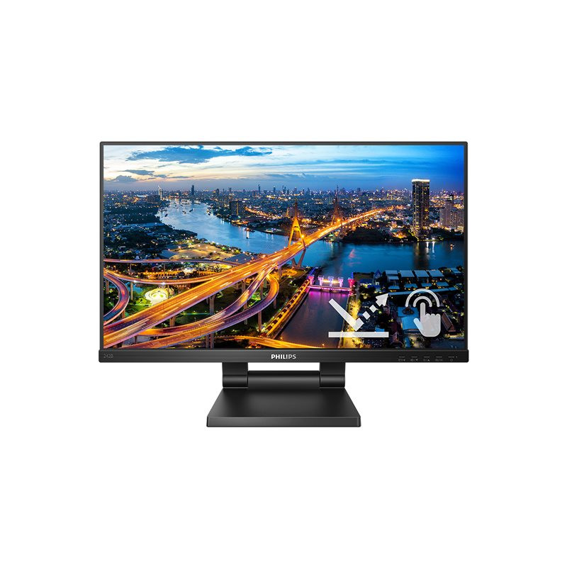 Écran LED - 24" (23.8" visualisable) - écran tactile - 1920 x 1080 Full HD (1080p) @ 75 Hz - IPS - ... (242B1TC/00)_1