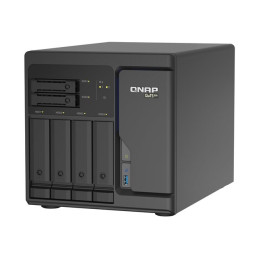 Serveur NAS - 6 Baies - SATA 6Gb - s - RAID 0, 1, 5, 6, 10, 50, 60, JBOD - RAM 8 Go - 2.5 Gig... (TS-H686-D1602-8G)_1