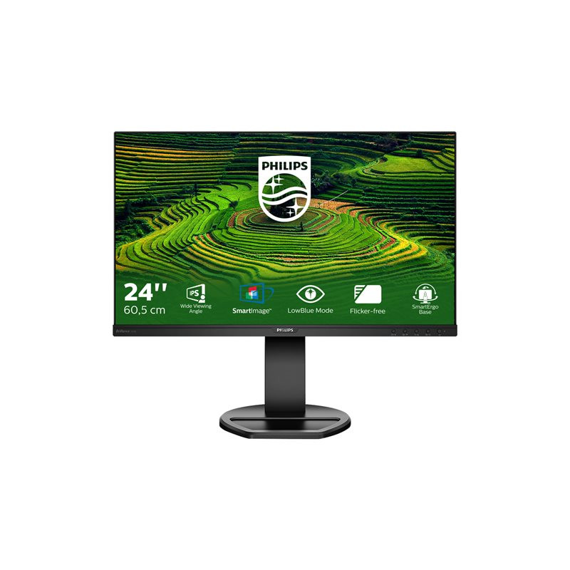 Écran LED - 24" (23.8" visualisable) - 1920 x 1080 Full HD (1080p) @ 75 Hz - IPS - 250 cd - m² - ... (241B8QJEB/00)_1