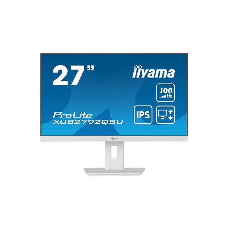 Écran LED - 27" - 2560 x 1440 QHD @ 100 Hz - IPS - 250 cd - m² - 1300:1 - 0.4 ms - HDMI, Display... (XUB2792QSU-W6)_1