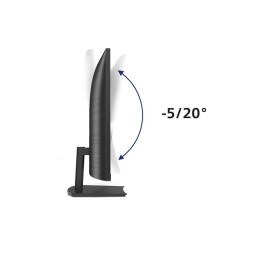 Écran LED - incurvé - 24" - 1920 x 1080 Full HD (1080p) @ 75 Hz - VA - 250 cd - m² - 3000:1 - 4 ms... (241E1SCA/00)_9