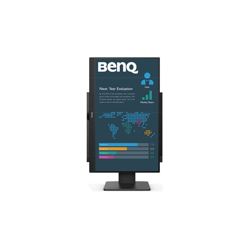 Écran LED - 24" (23.8" visualisable) - 1920 x 1080 Full HD (1080p) @ 100 Hz - IPS - 250 cd - m² - 130... (BL2486TC)_1