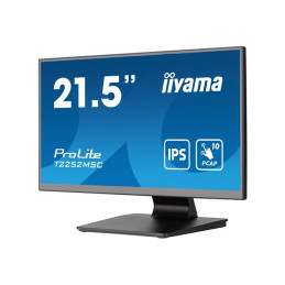 Écran LED - 22" (21.5" visualisable) - écran tactile - 1920 x 1080 Full HD (1080p) @ 60 Hz - IPS -... (T2252MSC-B2)_2