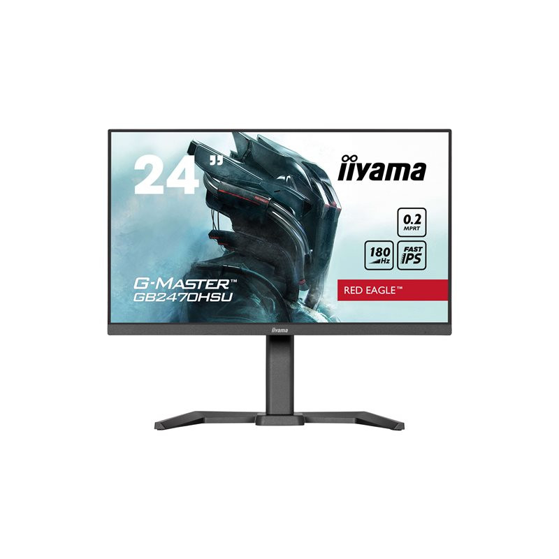 Écran LED - jeux - 24" (23.8" visualisable) - 1920 x 1080 Full HD (1080p) @ 180 Hz - Fast IPS - 3... (GB2470HSU-B6)_1