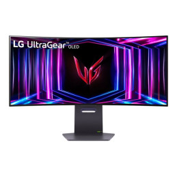 LG UltraGear - Moniteur OLED - jeux - incurvé - 34" (33.9" visualisable) - 3440 x 1440 UWQHD @ 240 ... (34GS95QE-B)_1