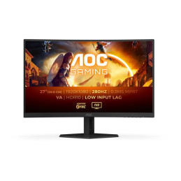 Écran LED - jeux - incurvé - 27" - 1920 x 1080 Full HD (1080p) @ 280 Hz - VA - 300 cd - m² - 4000:1 -... (C27G4ZXE)_1